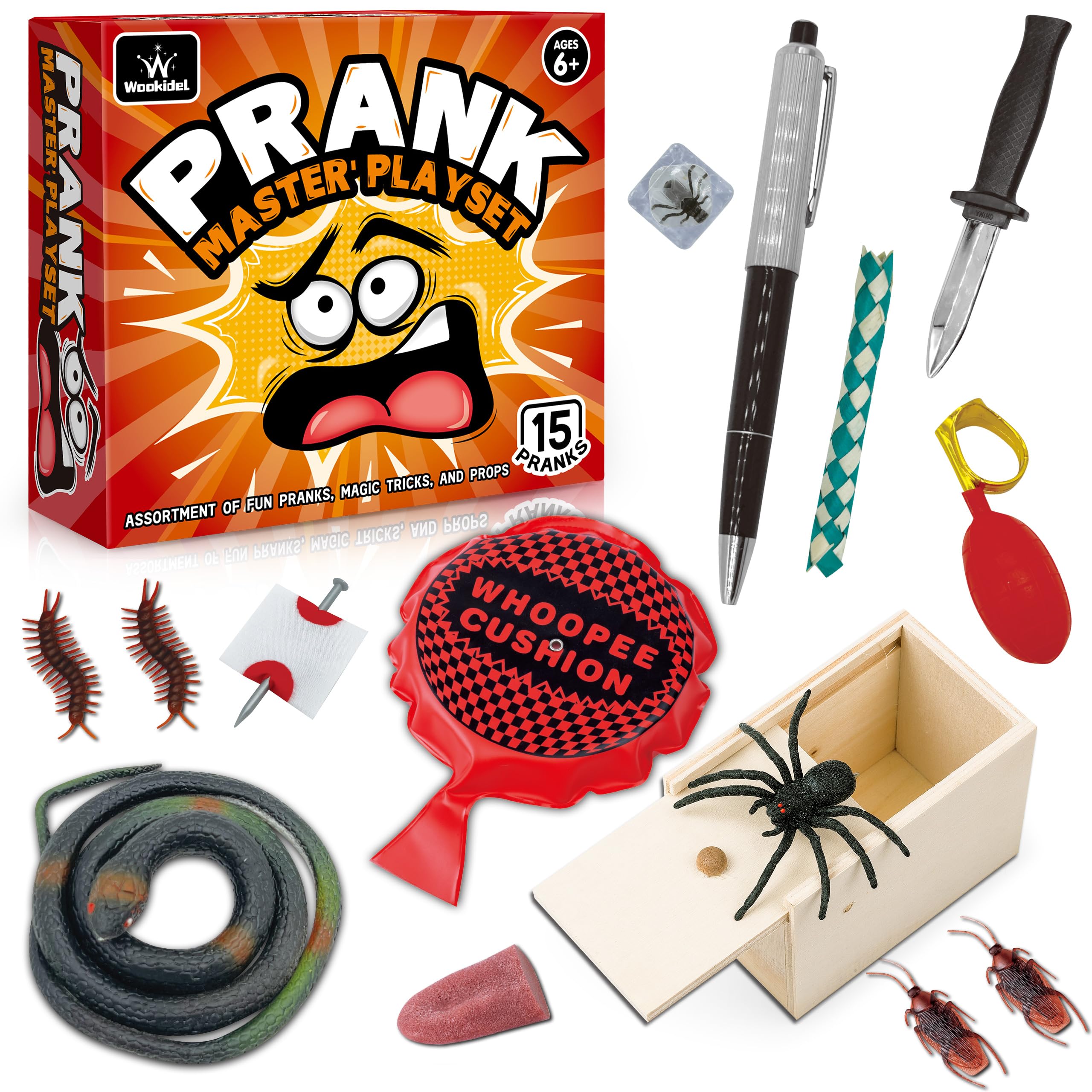 Amazon.com: Prank kit, 25 PCS Prank Stuff, Pranks for Kids